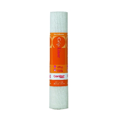 Con-Tact Brand Con-Tact Beaded Grip 5 ft. L X 12 in. W White Non-Adhesive Shelf Liner 05F-C7Y52-06